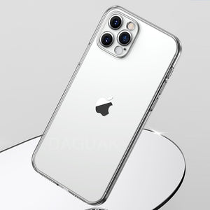 Camera Lens Protection Clear Phone Case For iPhone 12 Pro Max Silicone Soft Cover For iPhone 12 Mini Shockproof Back Cover Gift